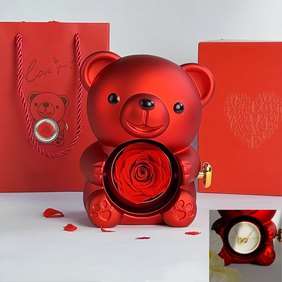 High Quality Teddy Bear Jewelry Box