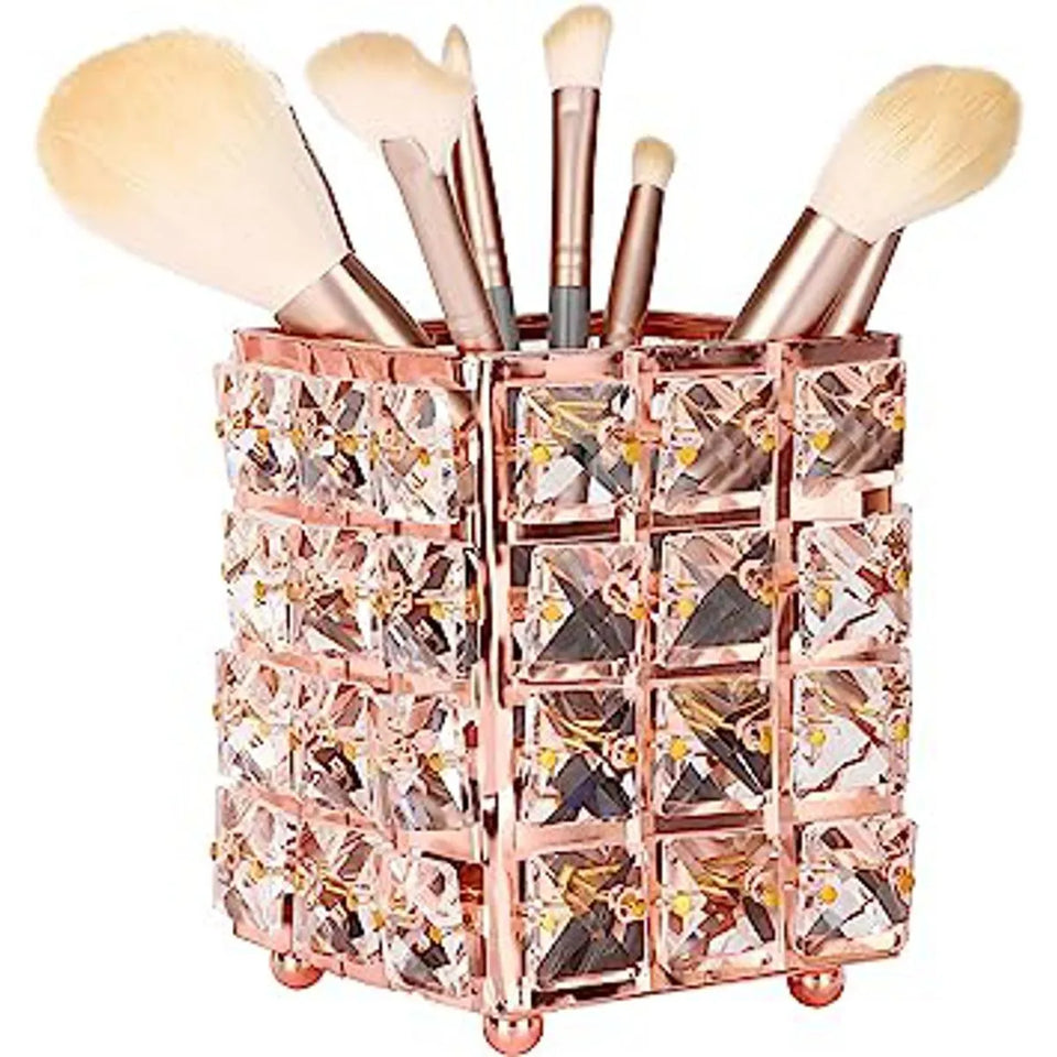 Crystal Makeup Brush Holder