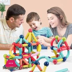 Magnetic Stick 64 Pcs Building Set Puzzle