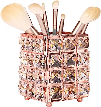 Crystal Makeup Brush Holder